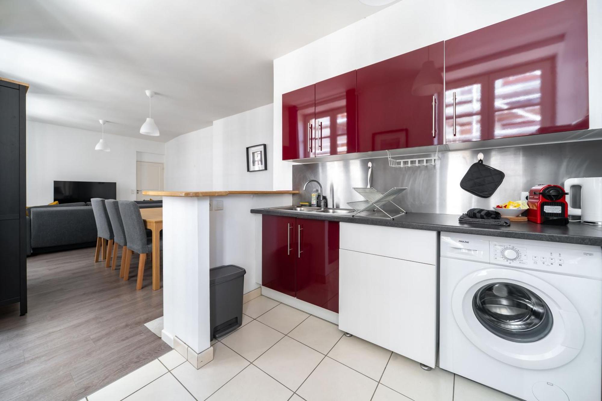 Le Brit - Grand Appartement Design, 3 Chambres, Centre Ville Vichy Bagian luar foto