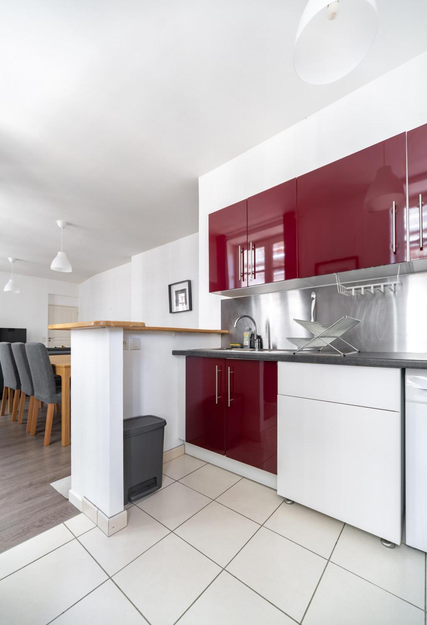 Le Brit - Grand Appartement Design, 3 Chambres, Centre Ville Vichy Bagian luar foto