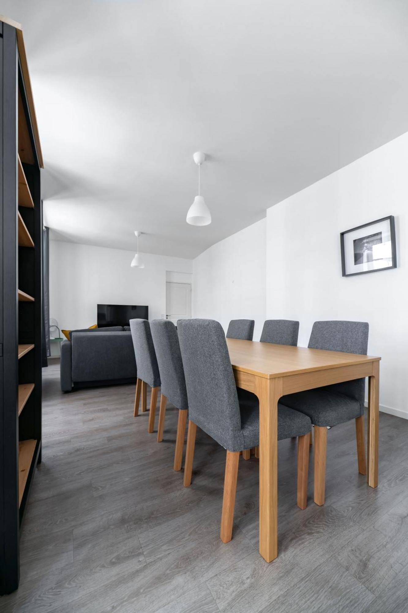 Le Brit - Grand Appartement Design, 3 Chambres, Centre Ville Vichy Bagian luar foto
