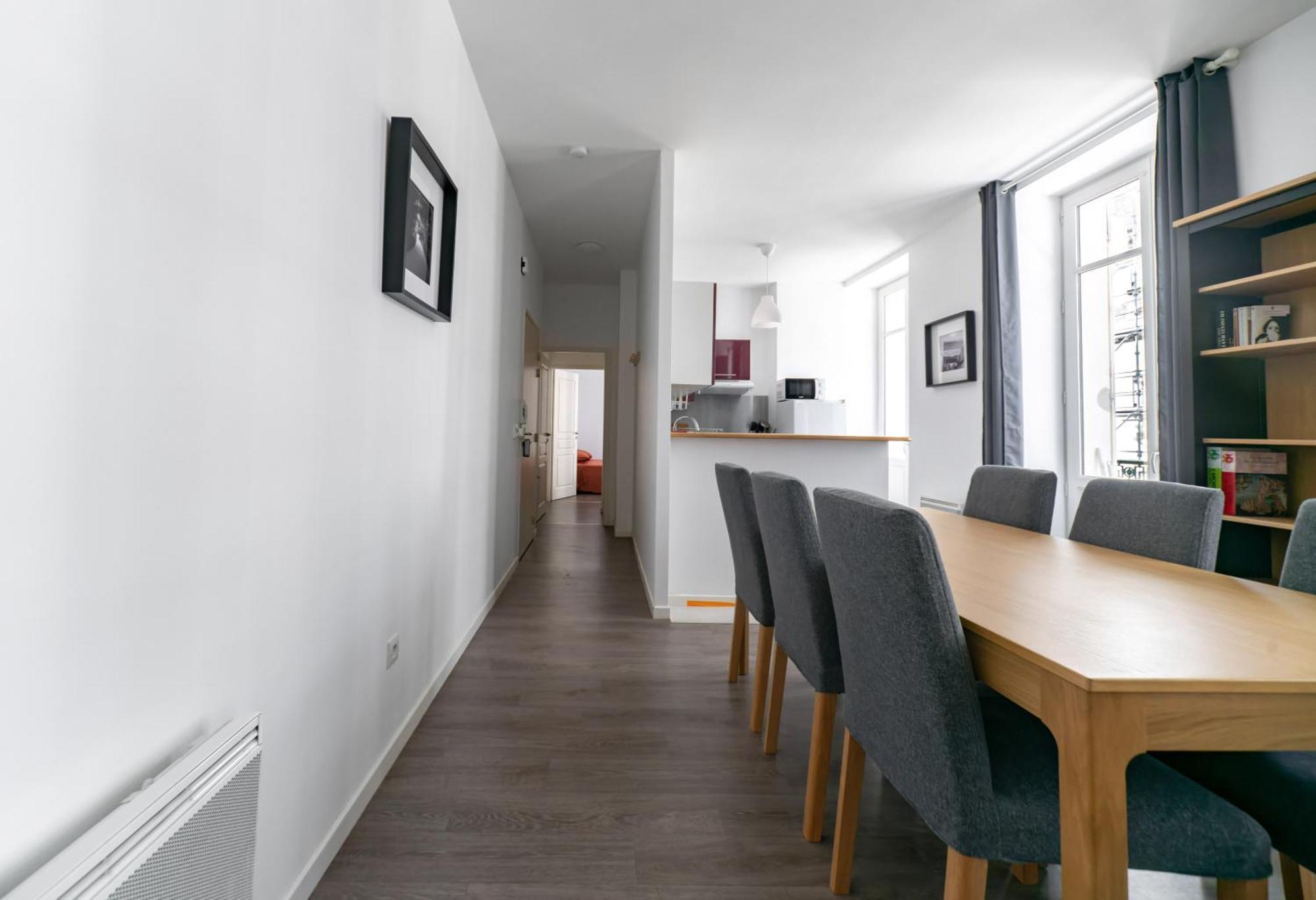 Le Brit - Grand Appartement Design, 3 Chambres, Centre Ville Vichy Bagian luar foto