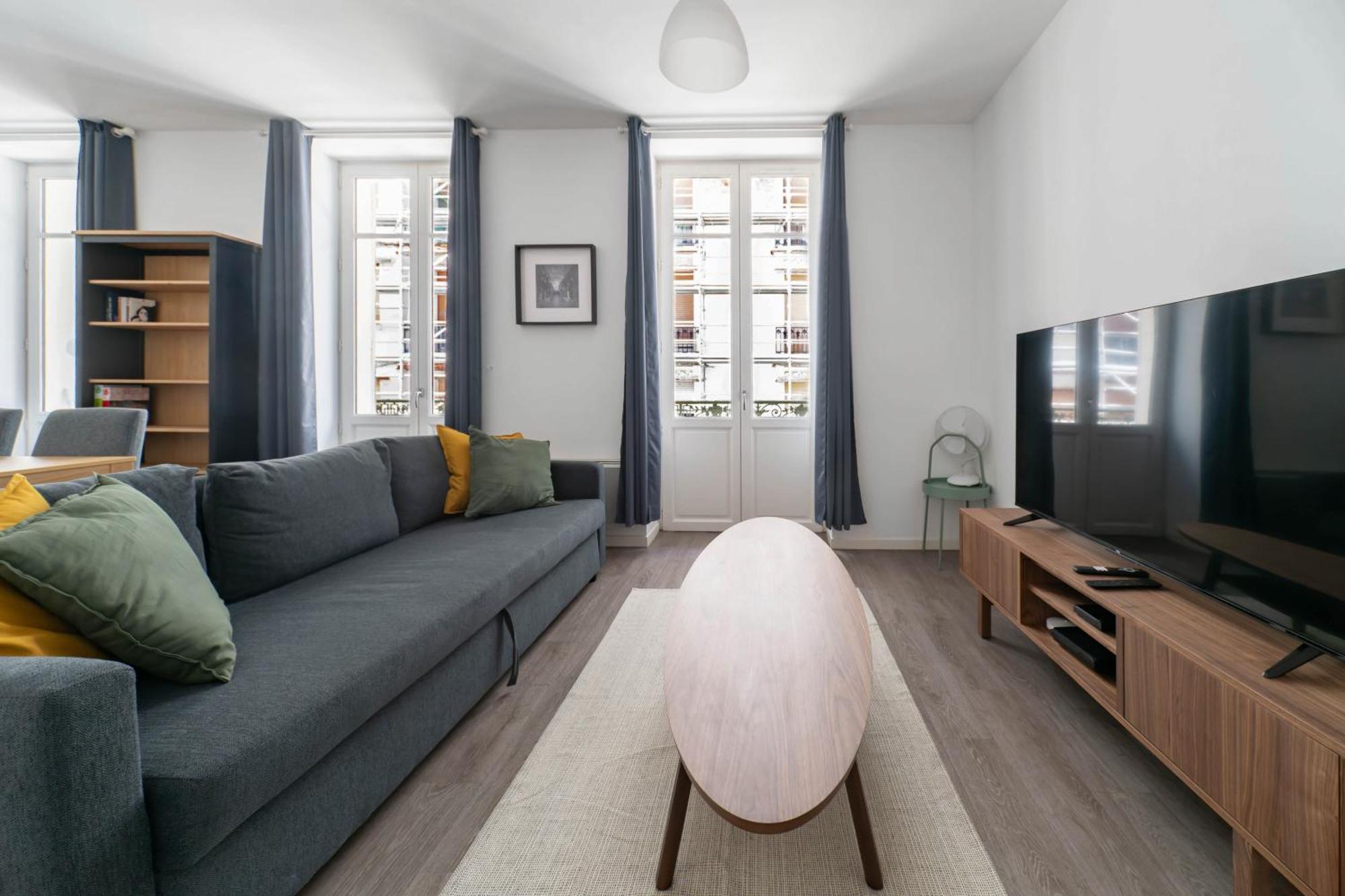 Le Brit - Grand Appartement Design, 3 Chambres, Centre Ville Vichy Bagian luar foto